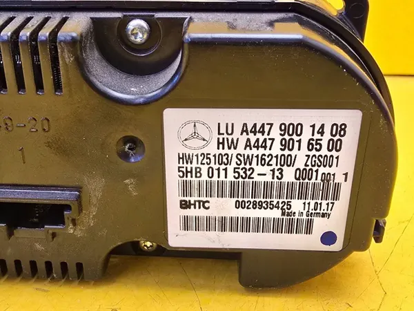 Ilmastointipaneeli OEM A4479001408 Mercedes Vito W447:lle image 6