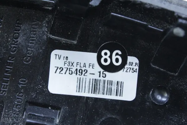 OEM 7275492 Dörrlist Fineline Trä Höger BMW image 4