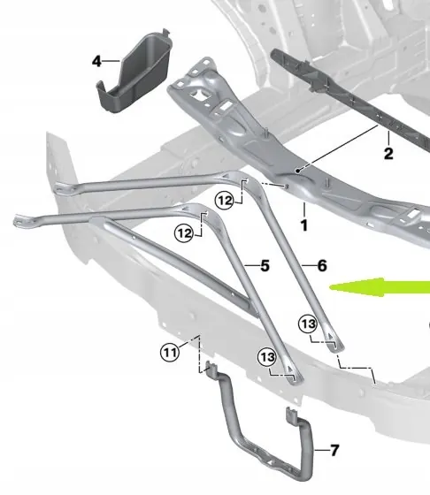 Suporte BMW 1 F40 51647488284 image 2