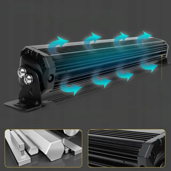 Faro de trabalho LED de 22 polegadas de dupla fila 12000 lm image 3