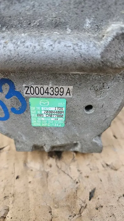 Compresseur de Climatisation DKS17DS Mazda image 3