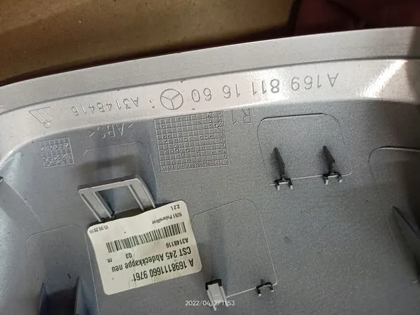 Mercedes-Benz OE A1698111660 alloggiamento specchio esterno D image 3