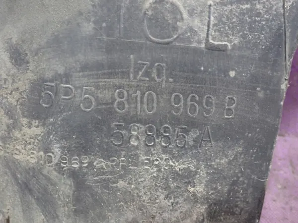 SEAT Altea 04-09 Aile Arrière Gauche OEM 5P5810969B image 5