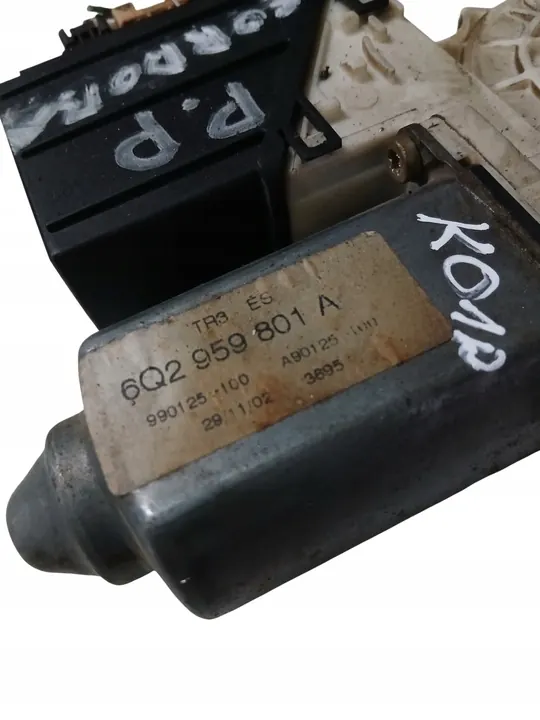 Oikea etuikkunan moottori SEAT CORDOBA 6Q2959801A image 2