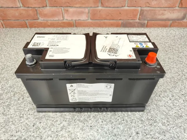 BMW OEM 9878492 AGM Akku 12V 92Ah 850A image 2