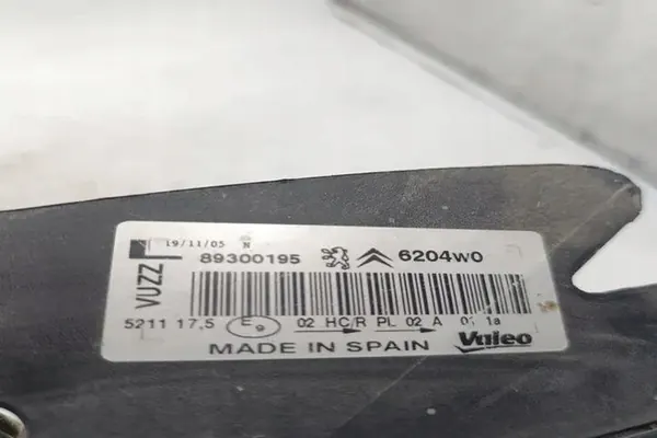 Farol esquerdo CITROËN XSARA PICASSO 6204W0 image 3