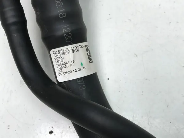 BMW AdBlue-fyllningsrör OEM 7454341 - Begagnad image 6