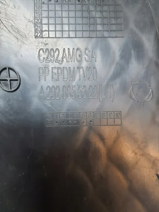 Grille de ventilation Mercedes-Benz OE A2928855322, pare-chocs image 2