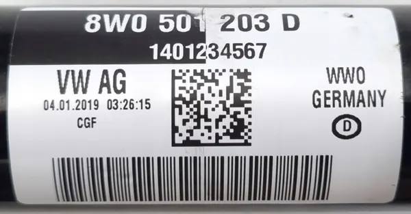 Audi OE 8W0501203D Demi-arbre d'occasion - 42 chars image 7