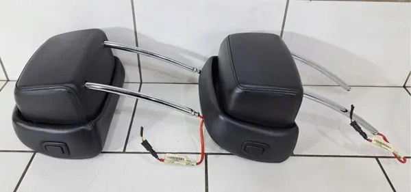 BMW X5 E70 Vordere Kopfstützen - Elektrisch Schwarz Leder image 3