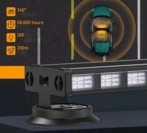 Luz de aviso LED 81W OEM B0CC4VMP7J para camiões image 5