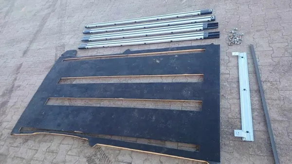 Plaque de plancher VW T6.1 rails complet OEM 547 image 3