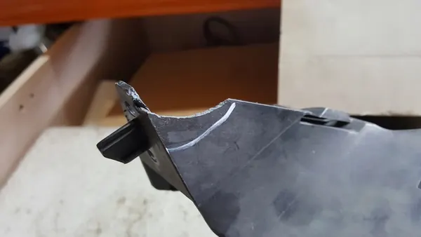 VW POLO VI Vasemman Puskimen Lampputuki 2G0805071B image 6