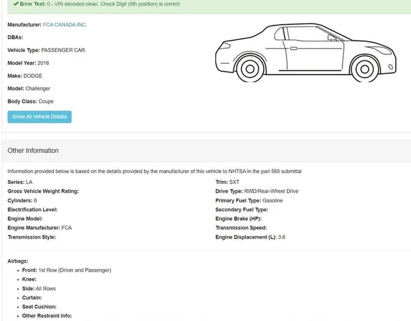 Drivaxel Chrysler 300C Dodge Charger Challenger image 8