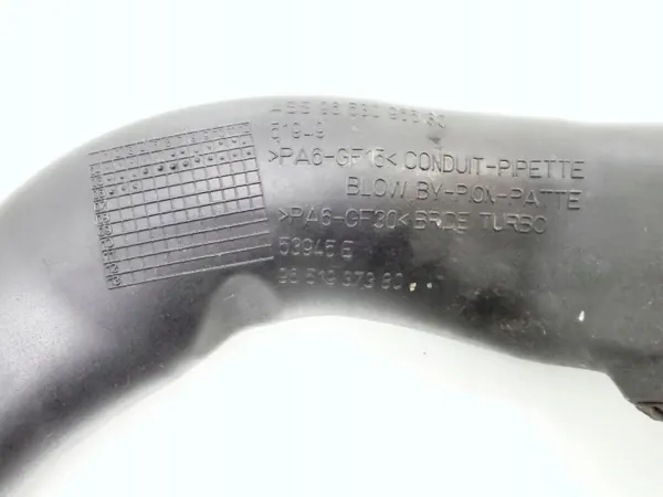 Tuyau d'air Citroen C5 III 2.7 HDI OEM 9651937380 image 4