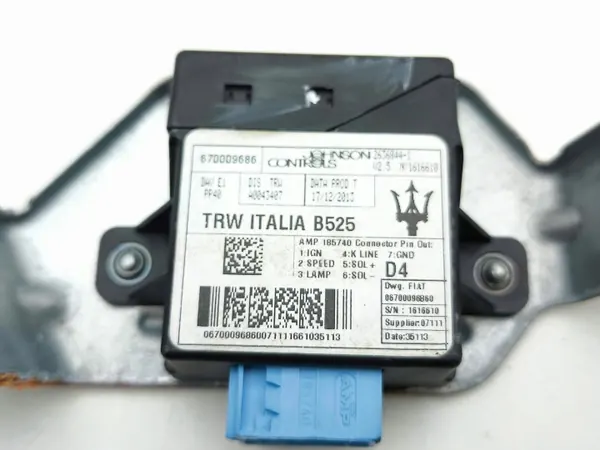 Module direction assistée Maserati Ghibli OEM 670009686 image 5