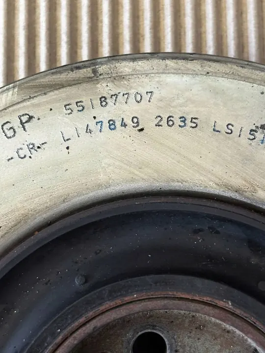 Alfa Romeo 159 2006 Brandstofrail image 2