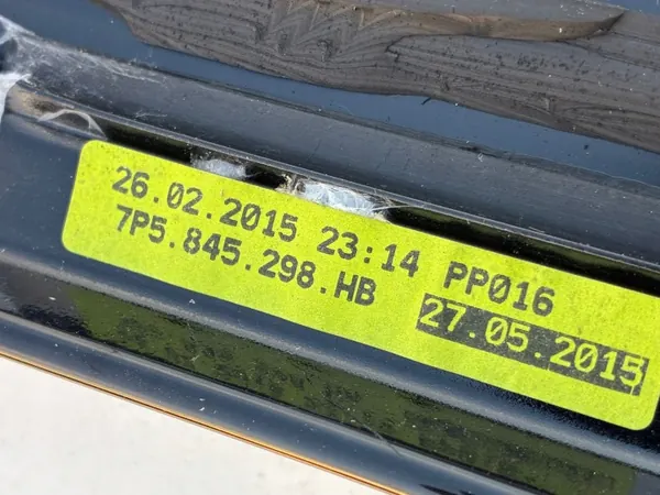 Porsche Cayenne bakre karossglas höger sida OEM 7P5845298HB image 4