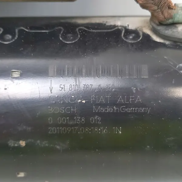 Motor de arranque Peugeot Bipper 2011 51810307A image 3