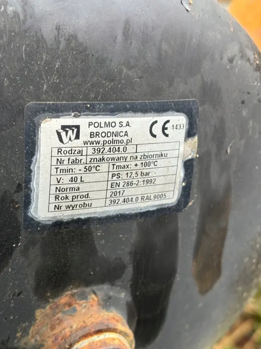 Réservoir d'air OEM 392.404.0 - Pièce Polmo d'occasion image 3
