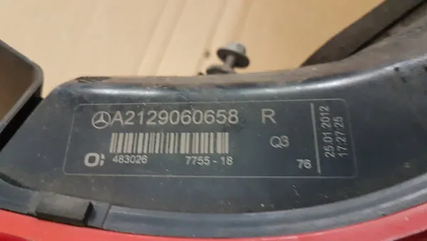 MERCEDES E-KLASSE W212 Rechter Achterlicht image 4