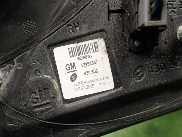 Oikea peili OEM 13253337 Opel Astra H 04r:lle image 10