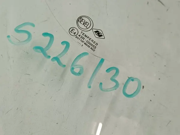 FIAT DUCATO 3 III 06- RTEKO LUK626 Frontrechte Türscheibe image 3
