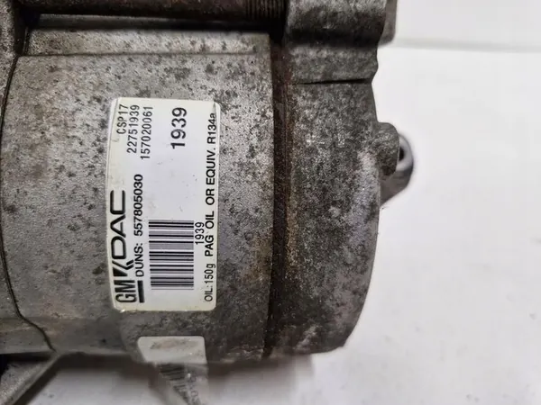 Ilmastointikompressori OPEL INSIGNIA A 1.8 B 22751939 image 5