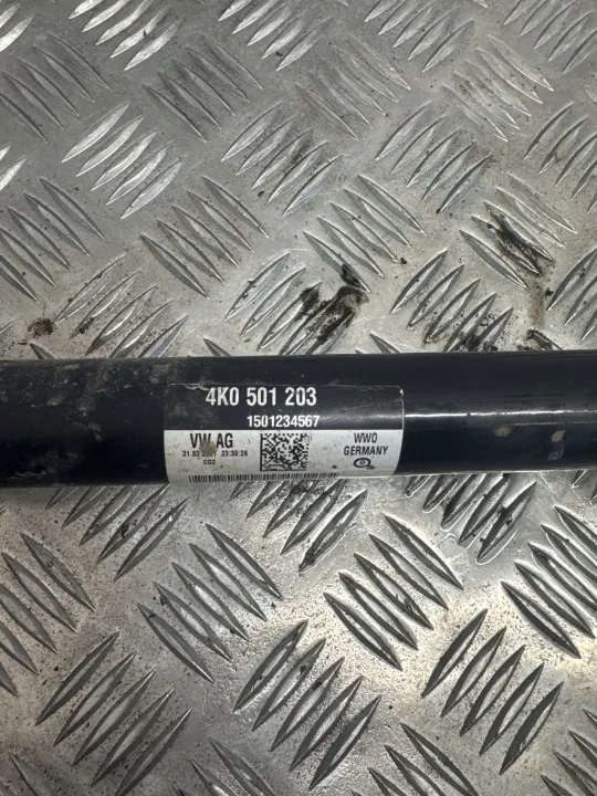 Taka-akselin puoliveto vasen OEM 4K0501203 Audi A6 S6 C8 image 7