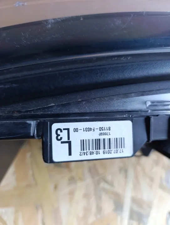 Vänster strålkastare OEM BXVC432 för Toyota C-HR 2016-2019 image 4