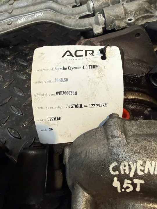 Motor completo Porsche Cayenne 9PA 4.5 T Turbo M48.50 image 2