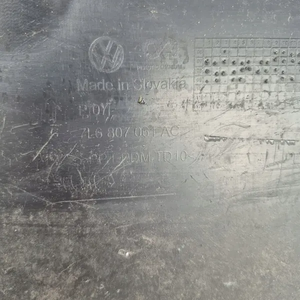 Spoiler paraurti anteriore Volkswagen Touareg 7L6807061AC image 5