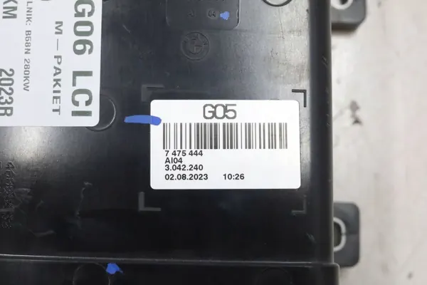 Filtro de carvão ativado OEM 7475444MWGK para BMW X5 G05 image 5