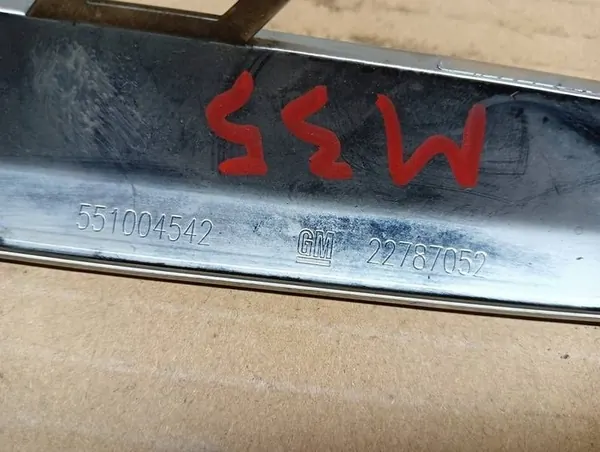 M35 CHROM LISTWA KRATKI ZDERZAKA PRAWA OPEL INSIGNIA A image 3