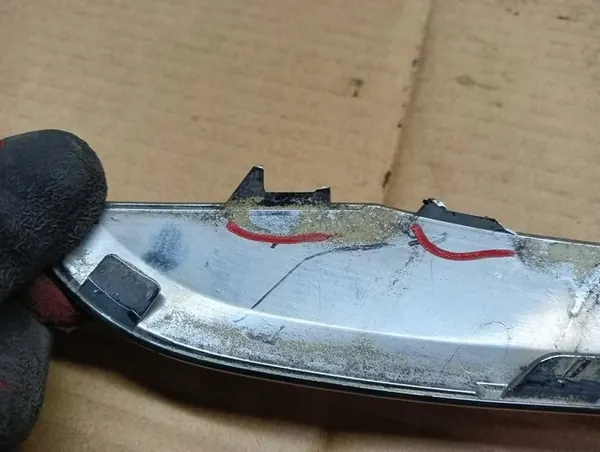 M35 CHROM LISTWA KRATKI ZDERZAKA PRAWA OPEL INSIGNIA A image 5