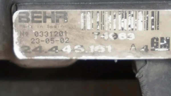 Radiador de Refrigeración Ventilador Opel Corsa 1.2 image 3