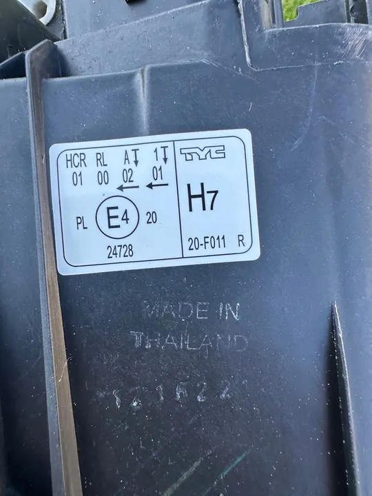 RECHTER KOPLAMP MERCEDES C-KLASSE W205 image 8