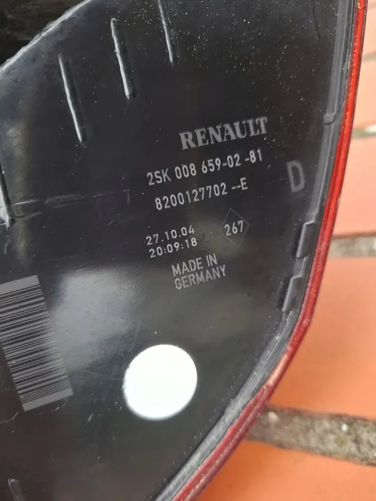 Lámpara Trasera Derecha Renault Scenic II 8200127702 image 4