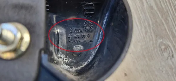 TRAFIC II VIVARO A PRIMASTAR Luz de Registro Esquerda 8200434687 image 4