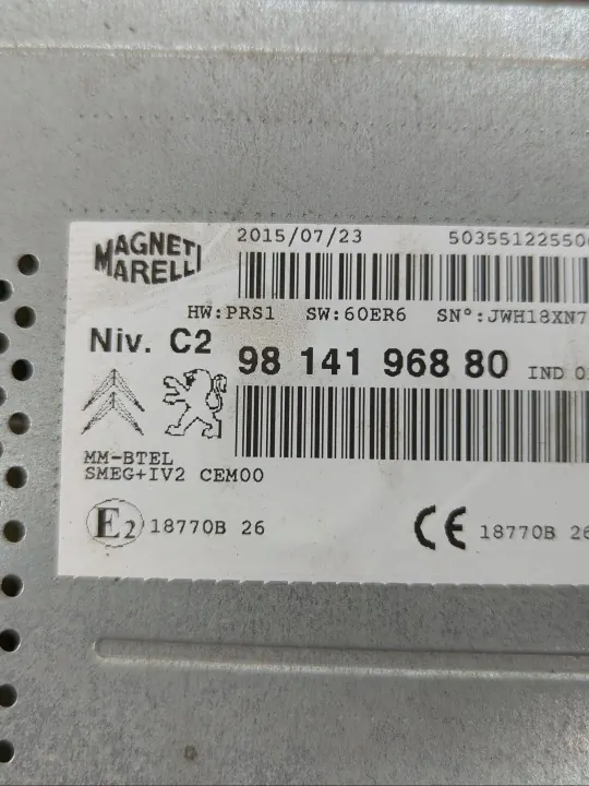 Citroen DS3 2015 Autoradio OEM 9814196880 - Gebraucht image 6