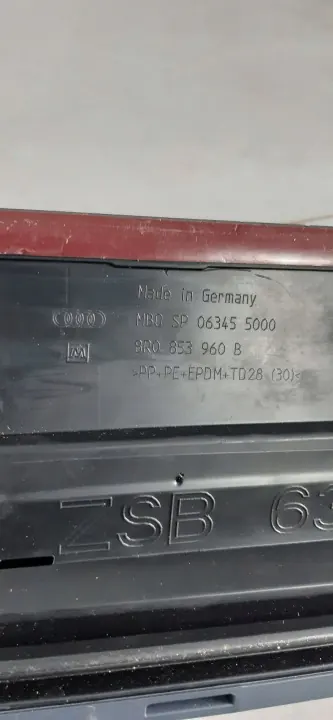 Audi Q5 SQ5 Moldura Puerta Derecha Delantera OEM 8R0853960B image 7