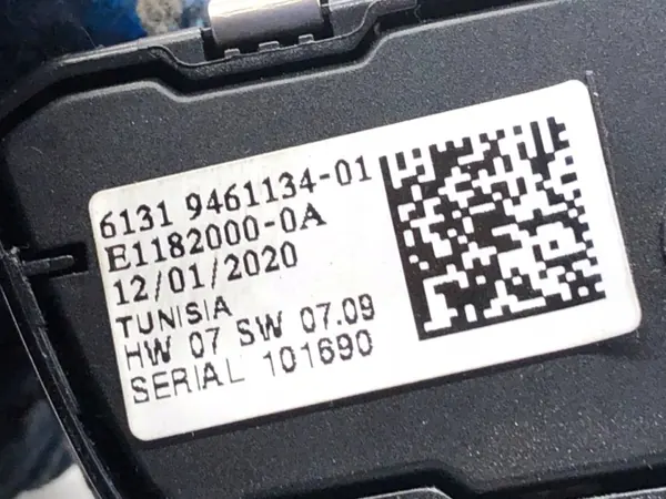 BMW X5 G05 Commutateur d'éclairage 9461134 Bouton principal image 4