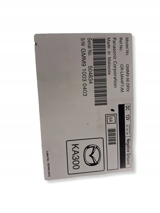 Contrôleur de navigation Mazda OE GMM9 66 DRX image 3