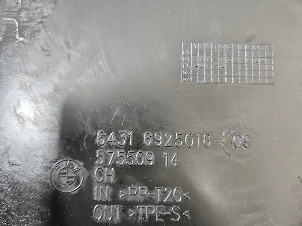 BMW E87 Cobertura do Parabrisa 6925015 6925017 6925018 image 8