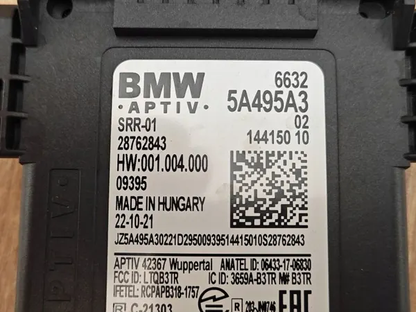 Sensor radar de faixa OEM 5A495A3 para BMW G30 G20 image 3