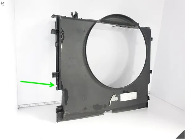 MERCEDES VITO 639 W639 2.2 03-14 Fläkt Ram A6395050555 image 3