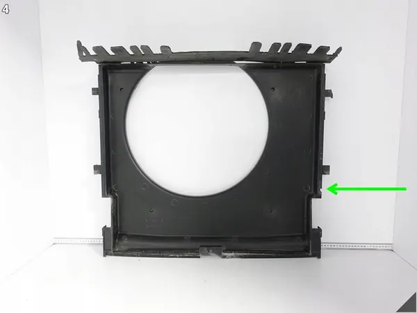 MERCEDES VITO 639 W639 2.2 03-14 Fläkt Ram A6395050555 image 5