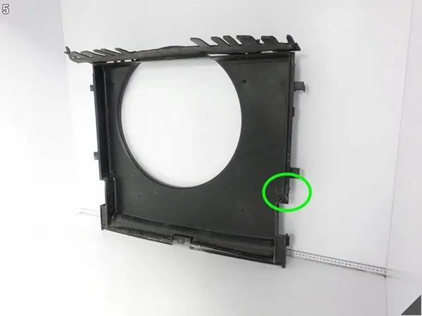 MERCEDES VITO 639 W639 2.2 03-14 Fläkt Ram A6395050555 image 6