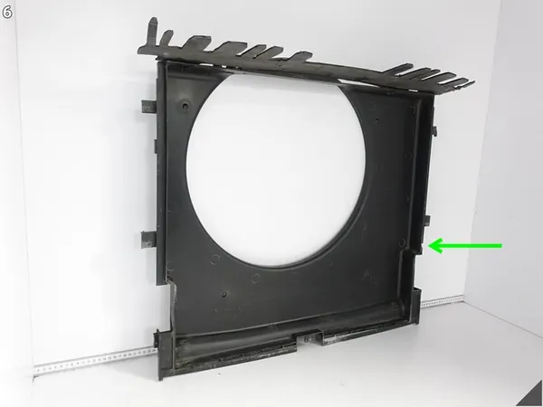 MERCEDES VITO 639 W639 2.2 03-14 Fläkt Ram A6395050555 image 7