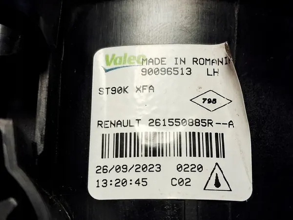 Renault Clio IV Kadjar halógeno esquerdo 261550885R Valeo image 7